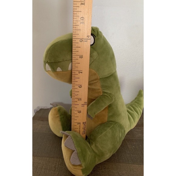 T Rex Dinosaur Plush Stuffed Animals Toy Kohl's Cares 10" Lot of 2- READ - Picture 4 of 15
